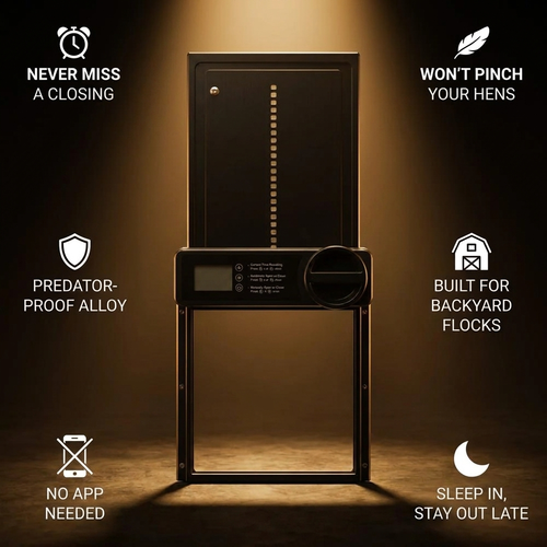 FlockGuard — Automatic Coop Door