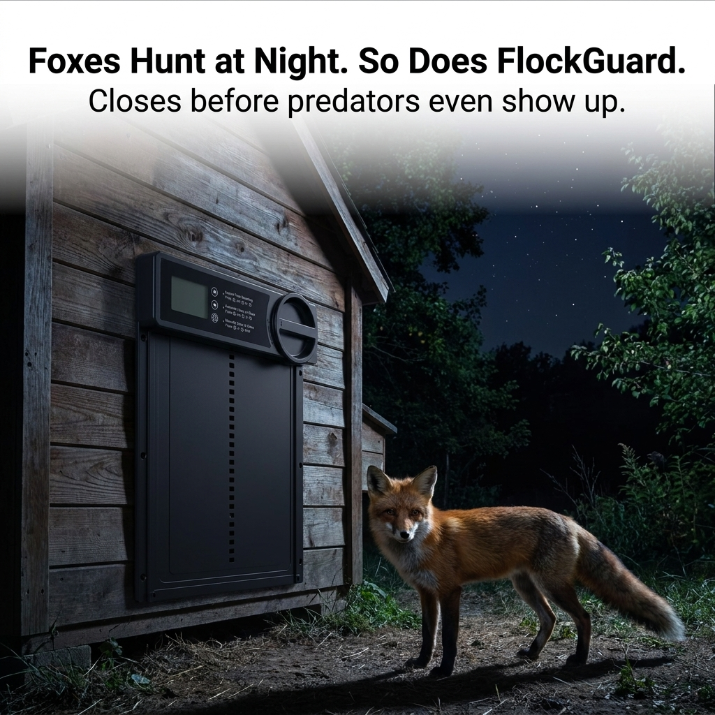 FlockGuard — Automatic Coop Door