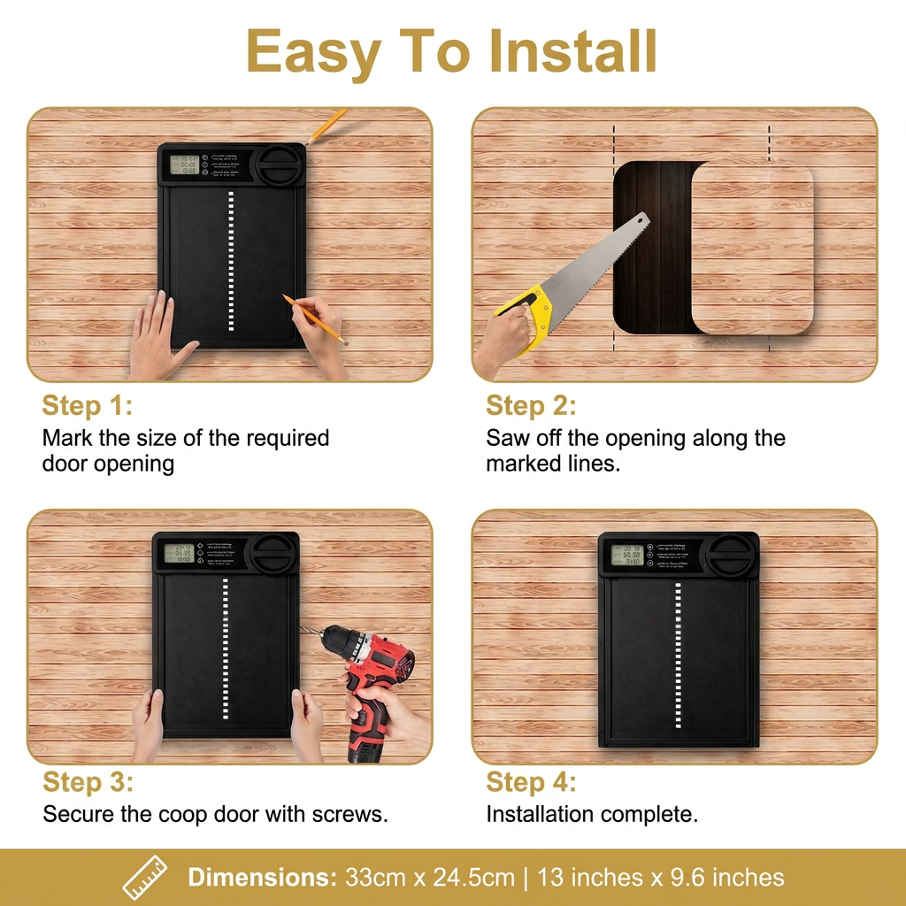 FlockGuard — Automatic Coop Door